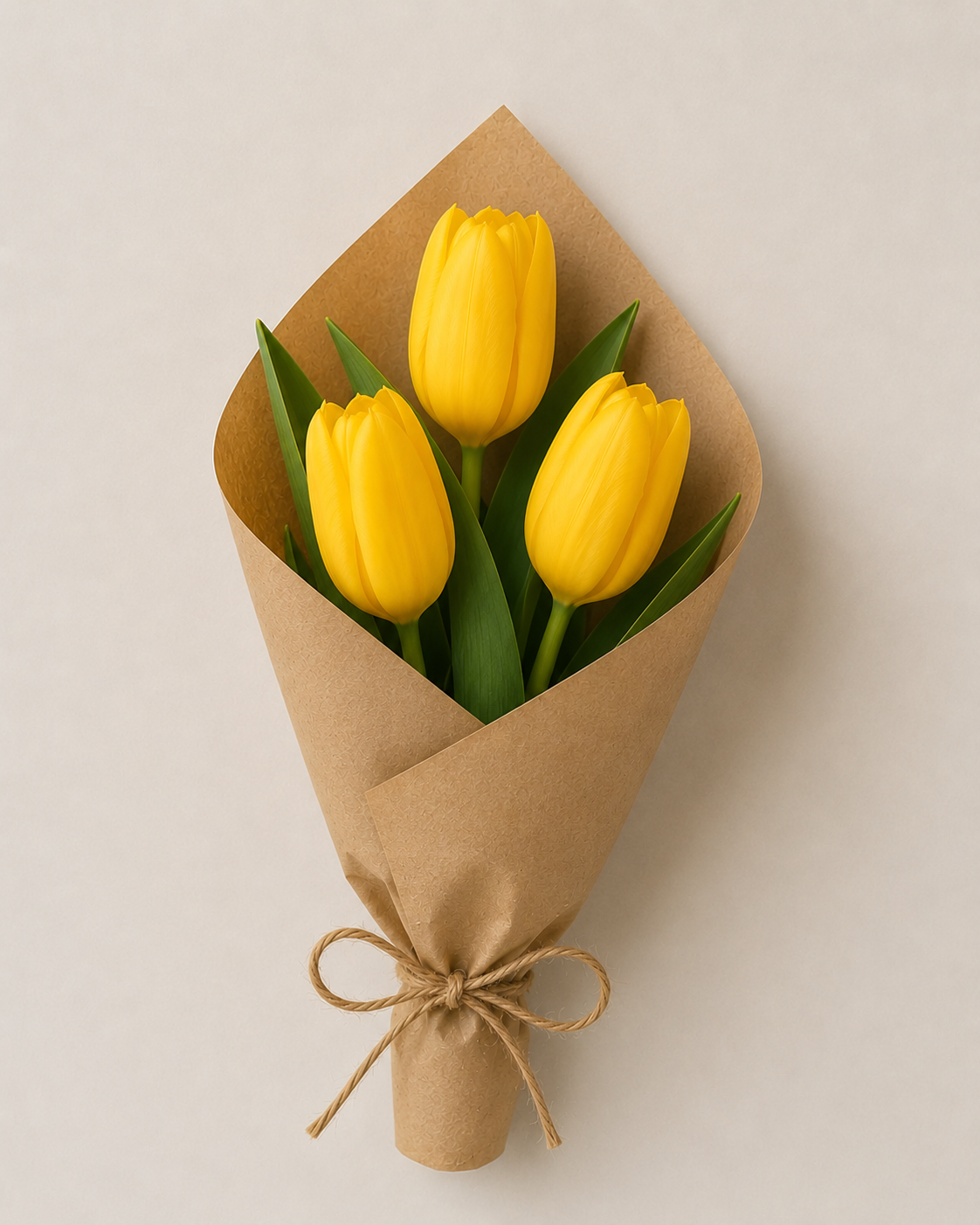 Yellow Tulips Bouquet