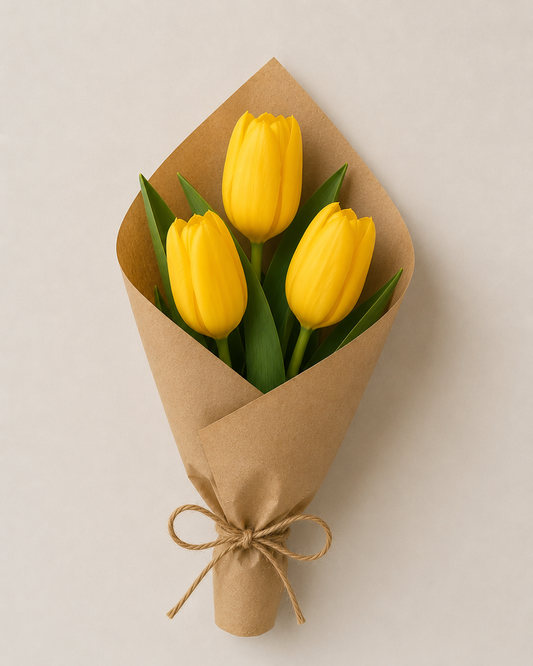 Yellow Tulips Bouquet