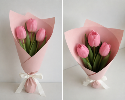 Pink Tulips Bouquet